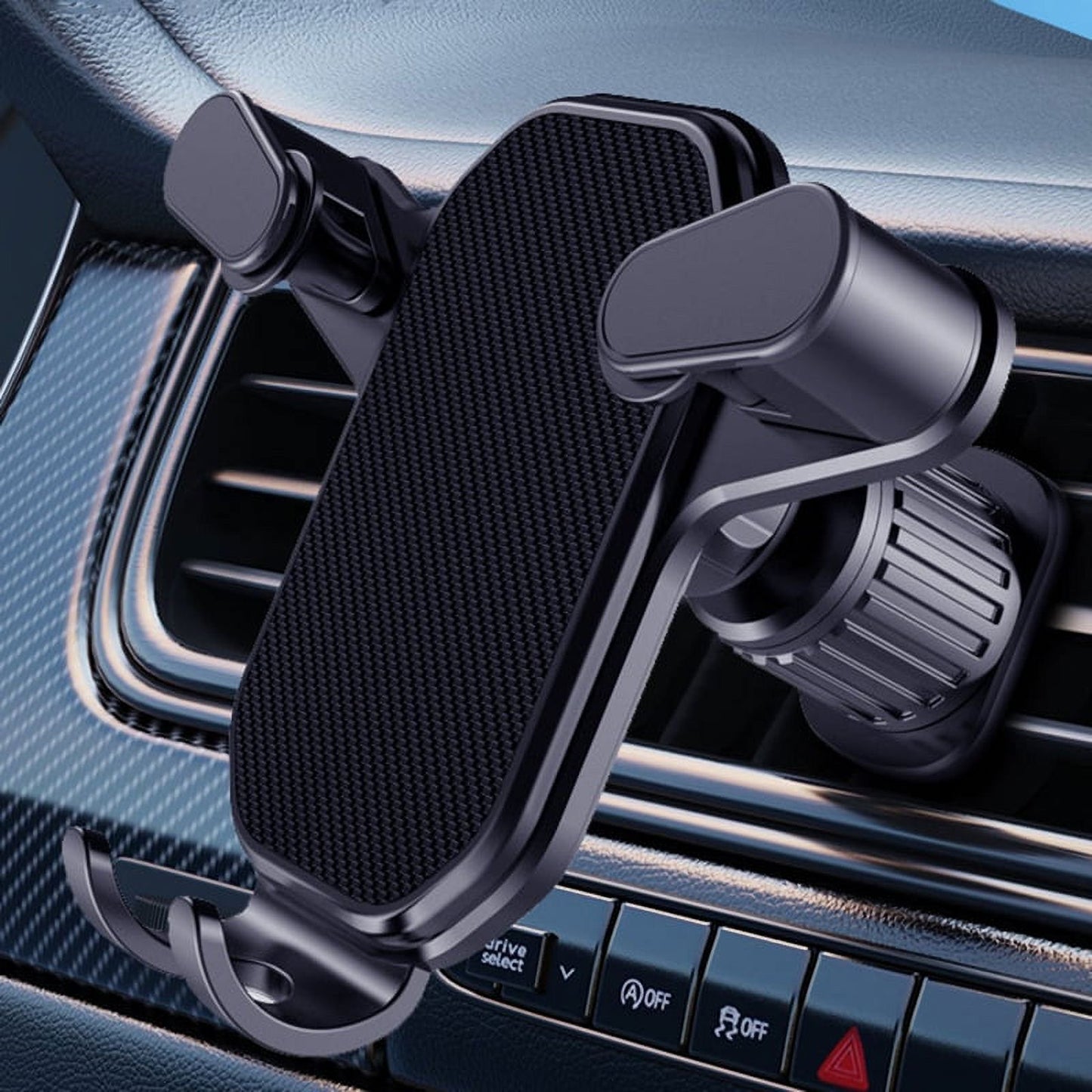 Universal Car Phone Holder Hook Mobile Phone Stand GPS Support Car Air Vent Mount for iPhone 17 16 15 14 13 12 Pro Max   Samsung